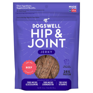 Dogswell Jerky Grain-Free Hip & Joint Beef Treat