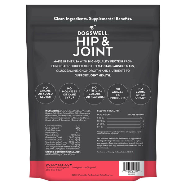 Dogswell Soft Strips Grain-Free Hip & Joint Duck Treat
