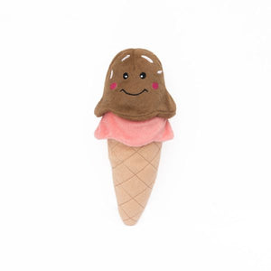 ZippyPaws NomNomz Ice Cream Dog Toy