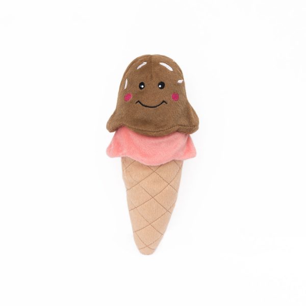 ZippyPaws NomNomz Ice Cream Dog Toy