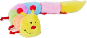 ZippyPaws Caterpillar with 6 Squeakers Dog Toy, Large