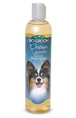 Bio-Groom Silky Protein & Lanolin Dog Shampoo, 12-oz