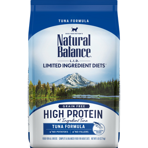 Natural Balance L.I.D. High Protein Tuna Formula Cat Dry Food