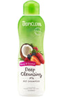 TropiClean Deep Cleaning Berry & Coconut Dog & Cat Shampoo, bouteille de 20 oz