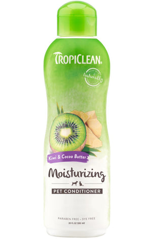 TropiClean Kiwi Après-shampooing pour chiens et chats, bouteille de 20 oz