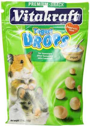 Vitakraft Drops with Yogurt Hamster Treats, 5.3-oz