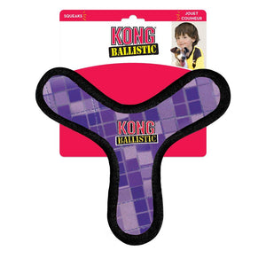KONG Ballistic Boomerang Dog Toy, Color Varies, Large