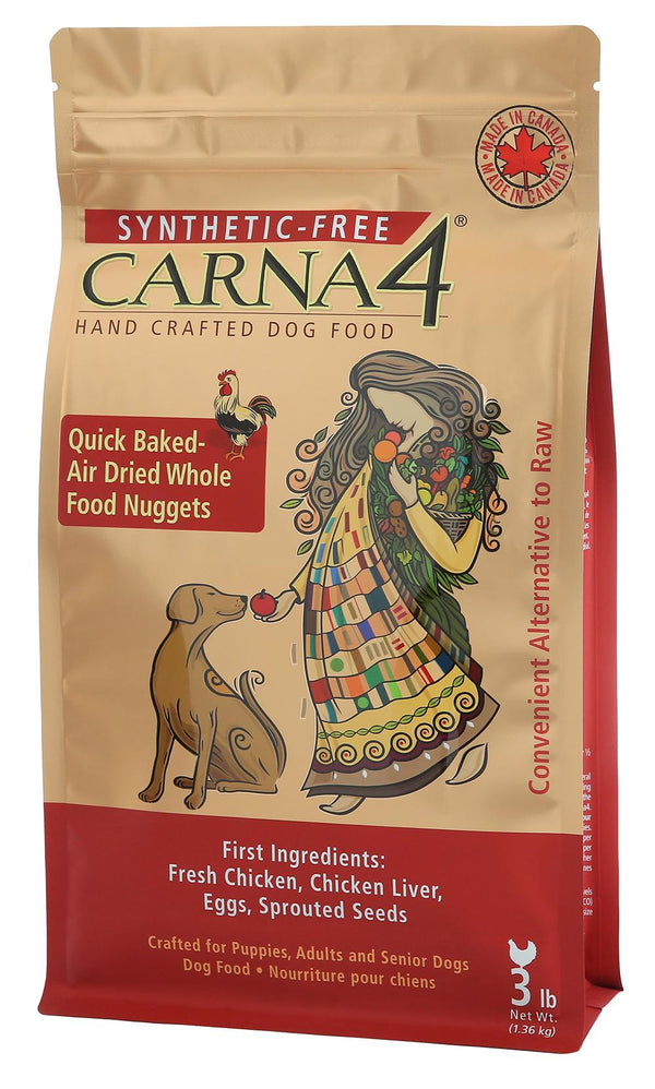 Carna4 Chicken Formula Quick-Baked Nuggets Air-Dried Dog Food