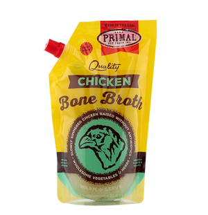 Primal Frozen Chicken Bone Broth for Dogs & Cats, 20-oz