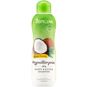 Tropiclean Gentle Coconut Hypoallergenic Puppy & Kitten Shampoo