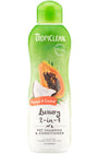 TropiClean Luxury Shampooing et revitalisant pour animaux de compagnie 2 en 1 à la papaye et à la noix de coco