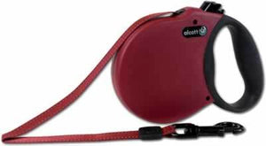 Alcott Adventure Retractable Dog Leash, Red