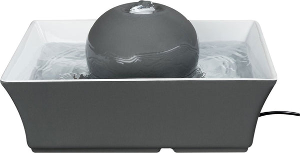PetSafe Drinkwell Seascape Pet Fountain, Gray, 70-oz