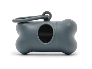 Distributeur de sacs poubelle Modern Kanine noir et gris, 1 unité