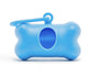 Distributeur de sacs à déchets Modern Kanine bleu pâle et bleu foncé, 1 unité