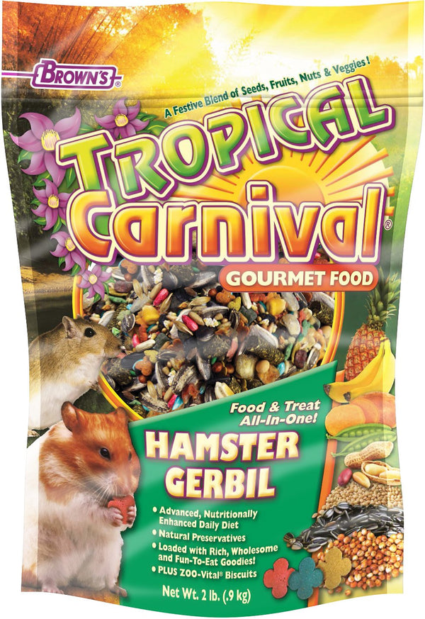 Brown's Tropical Carnival Hamster & Gerbil Food