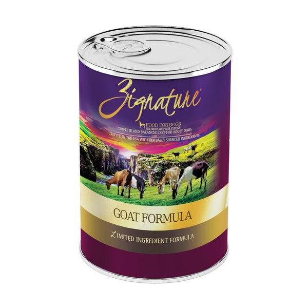 Zignature Goat Limited Ingredient Formula Wet Dog Food Can