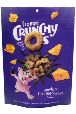 Fromm Crunchy O's Smokin' CheesePlosions Dog Treats