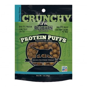 Redbarn Protein Puff Turkey Cat Treat