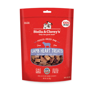 Stella & Chewy's Coeurs d'Agneau Friandises lyophilisées pour chiens, 3 oz