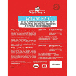 Friandises pour chiens au foie d'agneau lyophilisé Stella & Chewy's, 3 oz