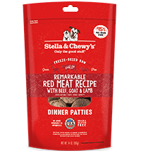 Stella & Chewy's Dîner remarquable de viande rouge lyophilisée Croquettes pour chiens