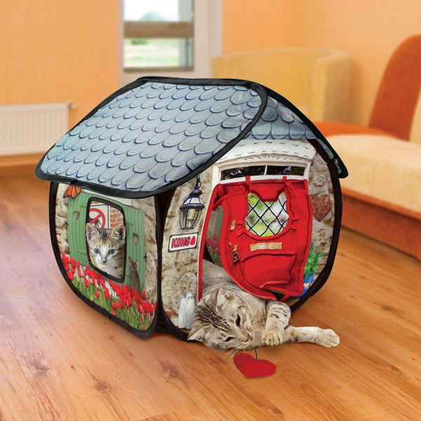 KONG Play Spaces Bungalow Jouet pour chat