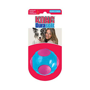 KONG DuraSoft Ball Puppy Dog Toy
