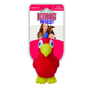 KONG Wiggi Parrot Dog Toy