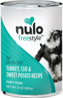Nulo Dog Freestyle Pate Turkey, Cod & Sweet Potato Recipe Grain-Free Puppy Canned Dog Food
