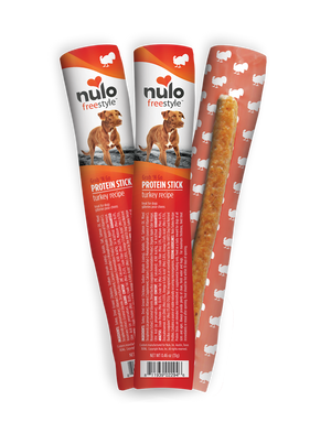 Nulo Dog Freestyle Grab ‘N Go Protein Sticks Turkey Recipe Dog Treat