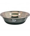 OurPets Durapet Gunmetal Stainless Dog Bowl
