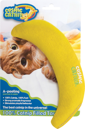 OurPets Jouet pour chat A-Peeling Catnip