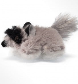 OurPets Play-N-Squeak Jouet pour chat Raton laveur qui couine Backyard
