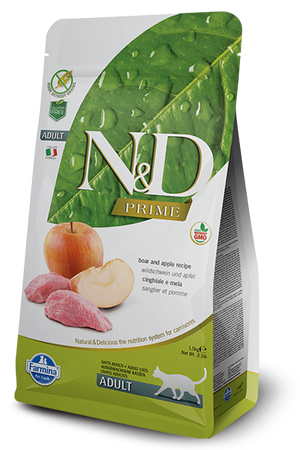 Farmina N&D Prime Boar & Apple Dry Cat Food