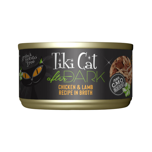 Tiki Cat After Dark Chicken & Lamb Recipe in Broth