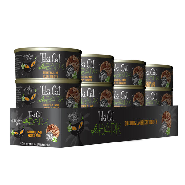 Tiki Cat After Dark Chicken & Lamb Recipe in Broth