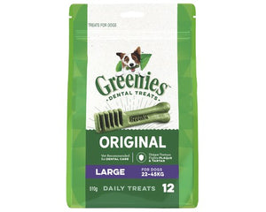 Greenies Original Large Dental Dog Treats, 18-oz, 12-count