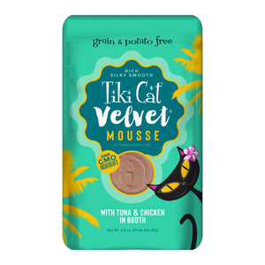 Tiki Cat Velvet Mousse Tuna & Chicken Wet Cat Food