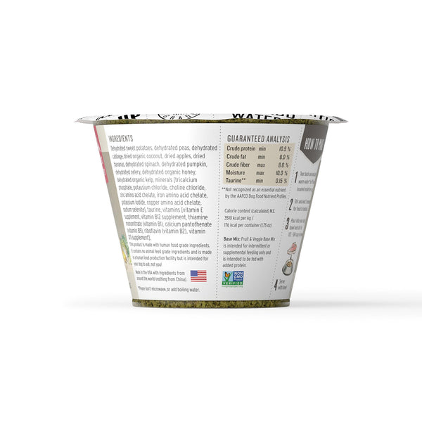 The Honest Kitchen Fruit & Veggie Base Mix Grain-Free Dehydrated Dog Food