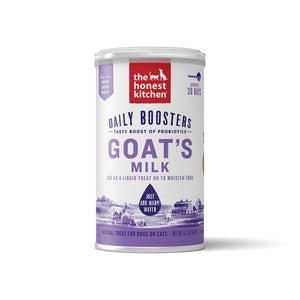 The Honest Kitchen Booster Quotidien Instantané Lait de Chèvre avec Probiotiques pour Chiens et Chats