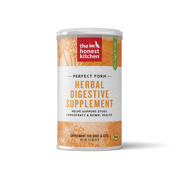 The Honest Kitchen Perfect Form Herbal Digestive Dog & Cat Supplement, 3.2-oz