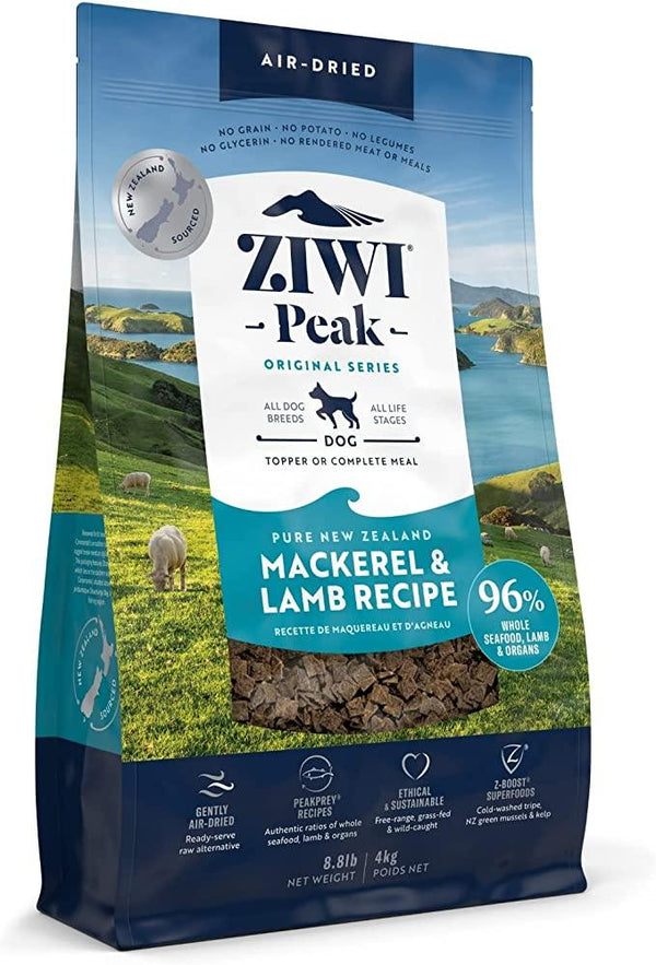 ZIWI Peak Mackerel & Lamb Recipe Air-Dried Dog Food
