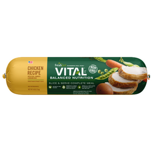 Freshpet Vital Balanced Nutrition Chicken Recipe Roll Dog Food