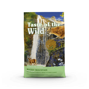 Taste of the Wild Rocky Mountain with Roasted Venison & Smoke-Flavored Salmon Grain-Free Dry Cat Food