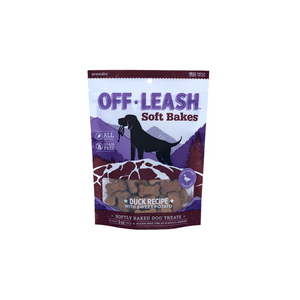Off-Leash Soft Bakes Canard avec Patate douce Friandises sans céréales pour chiens, 5.29 oz