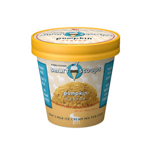Puppy Cake Smart Scoops Goat's Milk Ice Cream Mix - Pumpkin Dog Treats, 6-oz