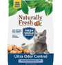 Naturally Fresh Litière Ultra Contrôle des Odeurs Multi-Chats à base de Noix à Agglomération Rapide