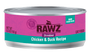 RAWZ Cat Chicken & Duck Shredded Wet Cat Food Can