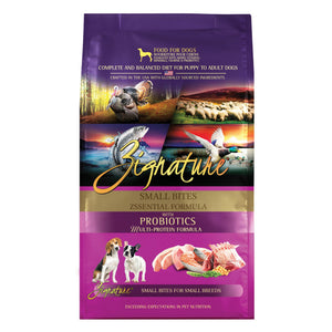 Zignature Small Bites Zssential Formula Dry Dog Food